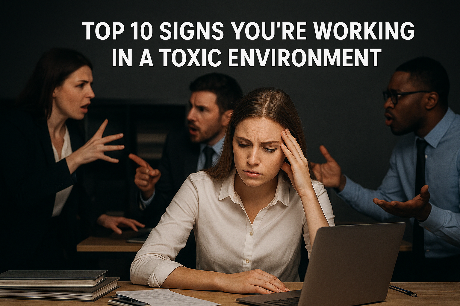 Top 10 Signs You’re Working in a Toxic Environment