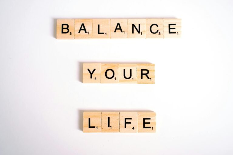 balance your life