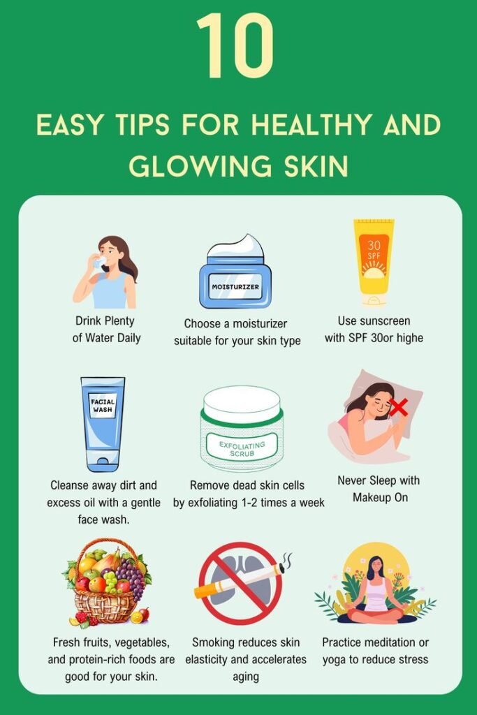 Top 10 Science-Based Tips for Better Skin Health